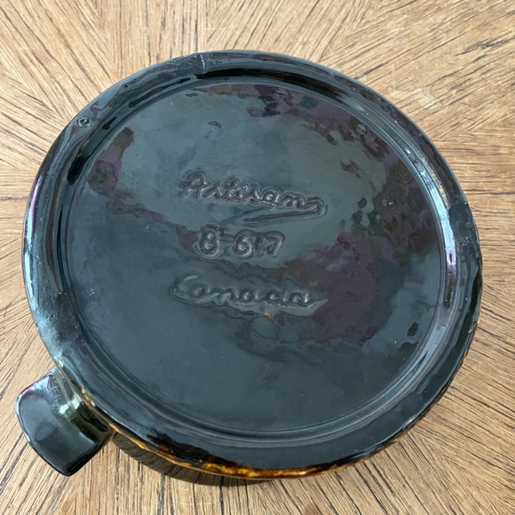 1970's Laurentian Pottery Canada Artisan Series 8-617 Bean Pot / Casserole Dish - Picture 11 of 11
